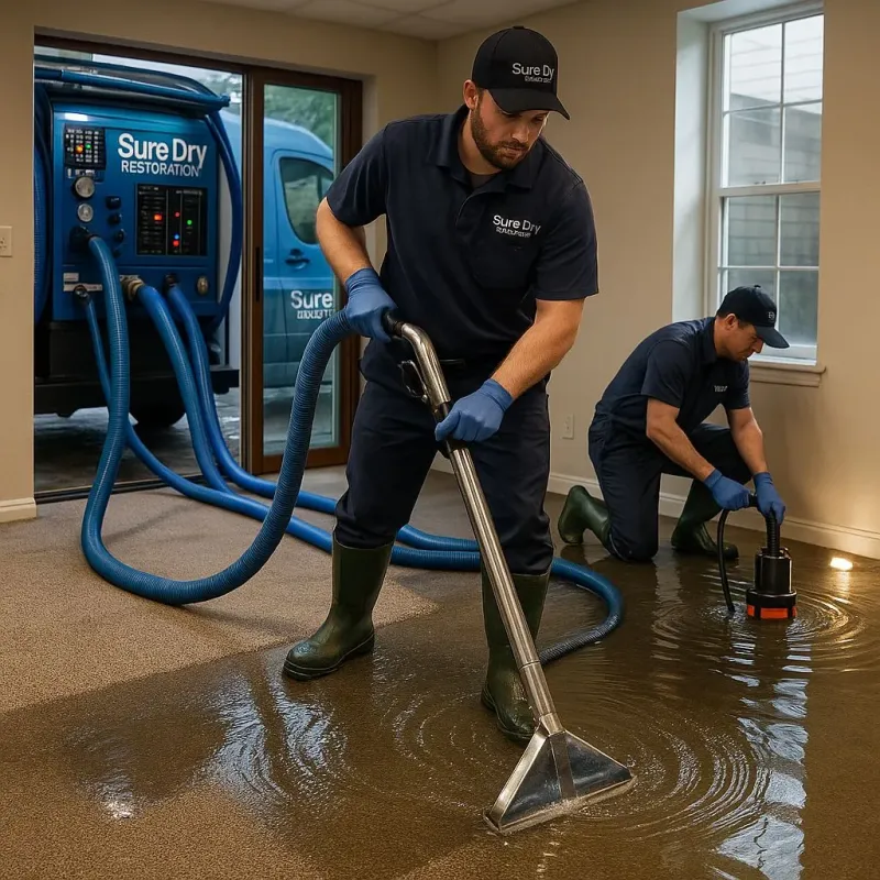 Water Extraction and Removal process in Muscogee County, GA